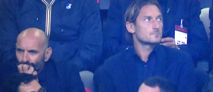 Totti E Sabatini In Milan Roma 2018 19