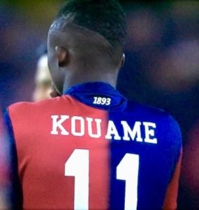 Kouame In Genoa Inter 2018 19 2