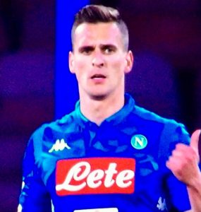 Milik In Napoli Genoa 2018 19