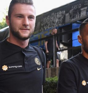 Inter in partenza per il ritiro