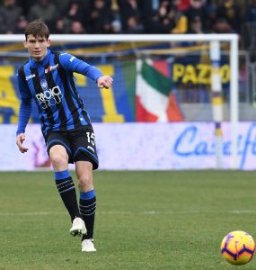 Gara Di Seria A Tra Frosinone E Atalanta Al Benito Stirpe Di Frosinone. Marten De Roon In Azione.