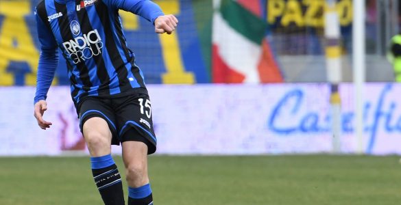 Gara Di Seria A Tra Frosinone E Atalanta Al Benito Stirpe Di Frosinone. Marten De Roon In Azione.