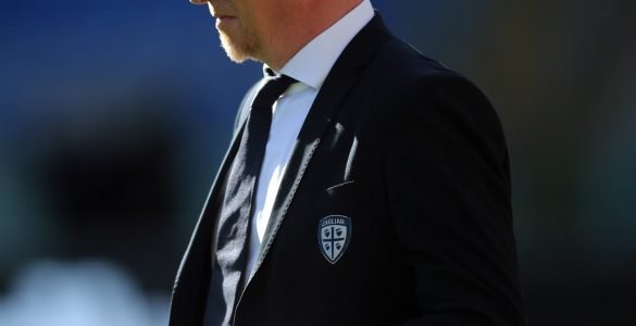 Gara Di Seria A Tra Roma E Cagliari Allo Stadio Olimpico Di Roma. Rolando Maran Allenatore Del Cagliari.