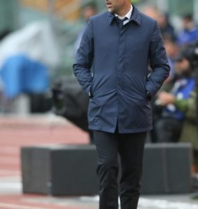 Gara Di Seria A Tra Roma E Udinese Allo Stadio Olimpico Di Roma. Igor Tudor Allenatore DellUdinese