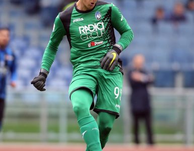 Stadio Olimpico Roma Italy. Serie A. Pierluigi Gollini In Azione Durante La Gara Di Serie A Tra SS LAZIO VS ATALANTA Allo Stadio Olimpico Di Roma.