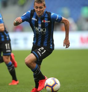 Stadio Olimpico Rome Italy. Serie A. Thimothy Castagne ATALANTA Durante La Partita Di Serie A SS LAZIO VS ATALANTA Allo Stadio Olimpico In Roma