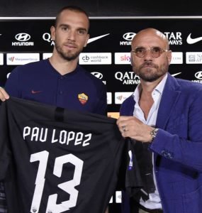 Pau Lopez alla Roma