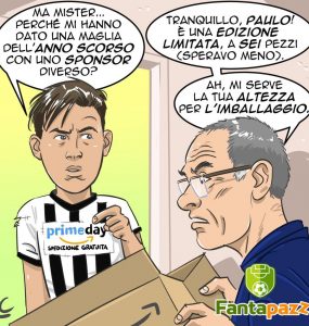 Prime day alla Juventus