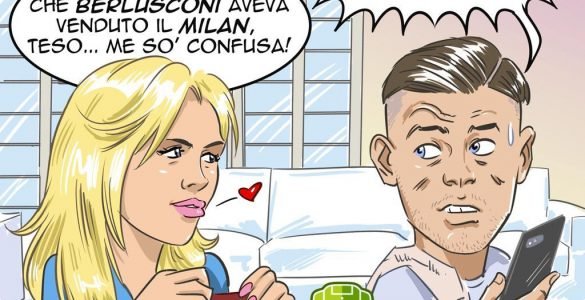 Wanda Nara cerca la squadra a Icardi e si rivolge a Berlusconi