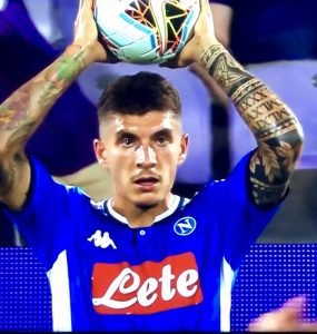 Di Lorenzo In Fiorentina Napoli 2019 20