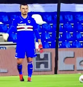 Audero In Sassuolo Sampdoria 2019 20