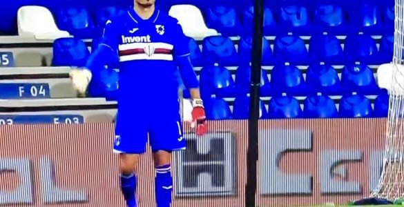 Audero In Sassuolo Sampdoria 2019 20