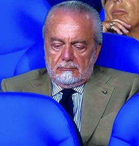 De Laurentiis In Napoli Atalanta 2019 20
