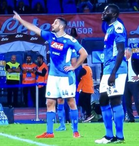 Manolase Koulibaly In Napoli Verona 2019 20