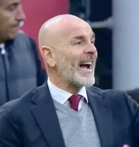 Pioli in Milan-Verona 2019-2020