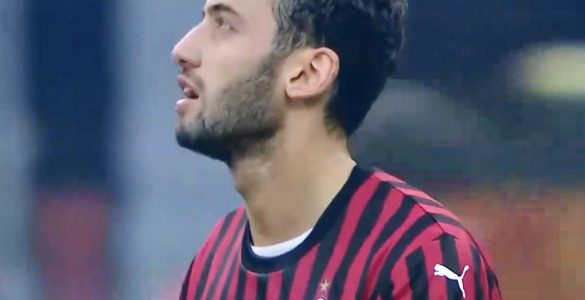 Calhanoglu in Milan-Verona 2019-2020