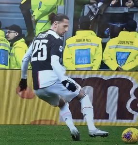 Rabiot in Juventus-Brescia 2019-20