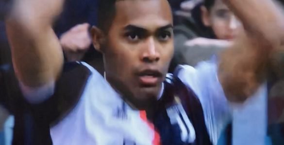 Alex Sandro in Juventus-Brescia 2019-20