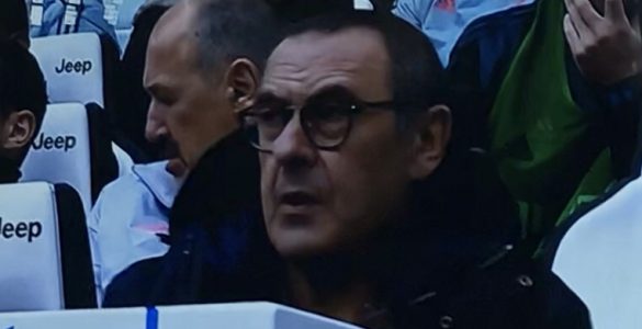 Sarri in Juventus-Brescia 2019-20