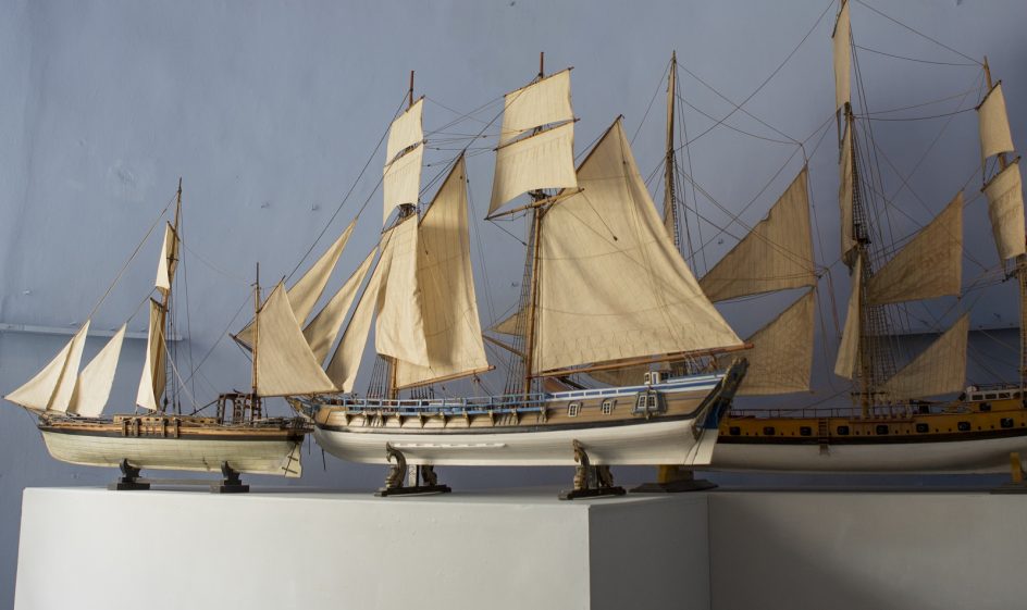 Laivoja Ehrensvärd-museossa.