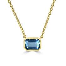 Aquamarine In Yellow Gold Edited