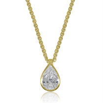 Pear Shaped Diamond Pendant 0 70 1 00Ct