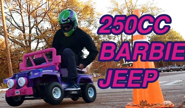 Quando o teu Jeep da Barbie tem mais potência que a tua scooter!!