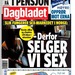 Forside i Dagbladet 2014