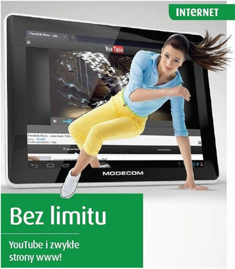 Plus - nielimitowany dostęp do stron www, YouTube oraz ipla