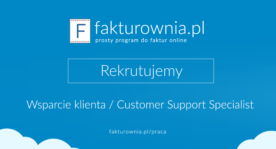 Wsparcie klienta / Customer Support Specialist