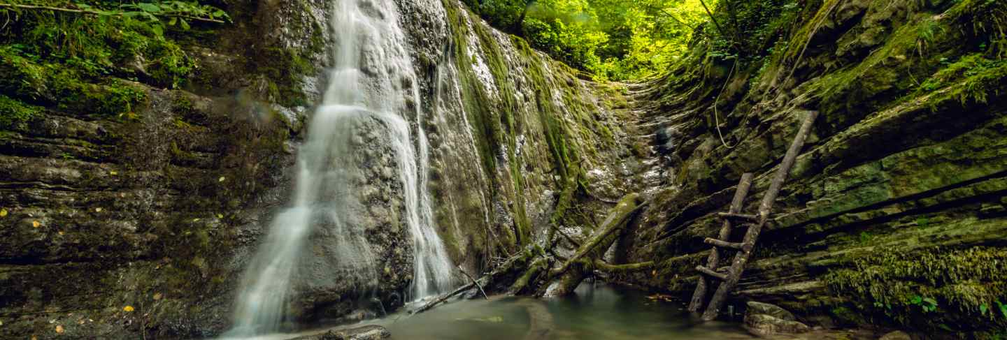 Erfelek waterfalls in turkey
