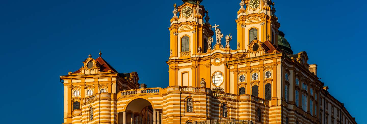 Melk abbey in wachau, austria