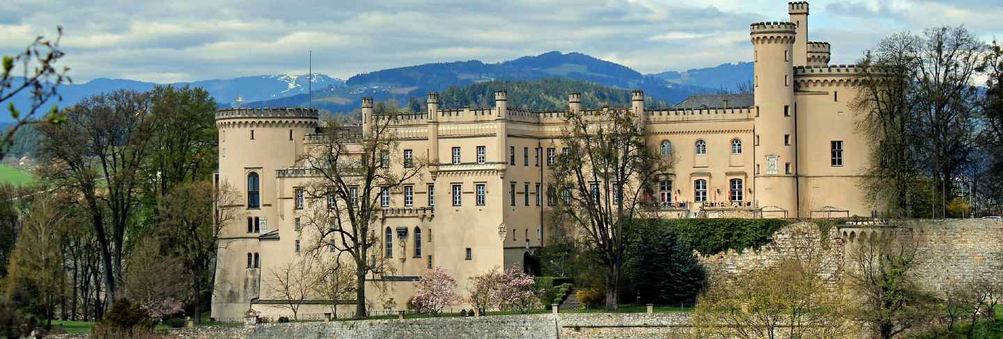 Castle scenic austria fortress landscape wolfsberg