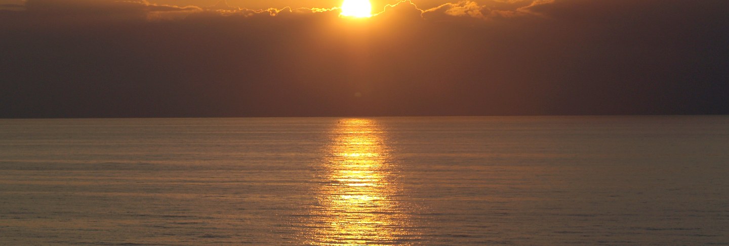 Sunset in belgium