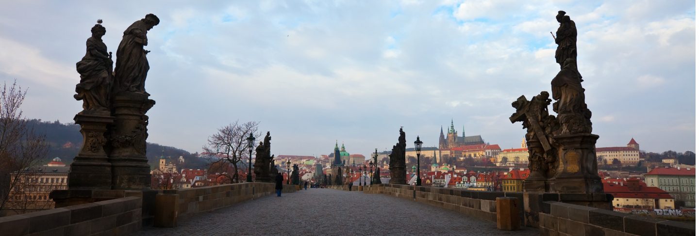 Charles bridge in prague