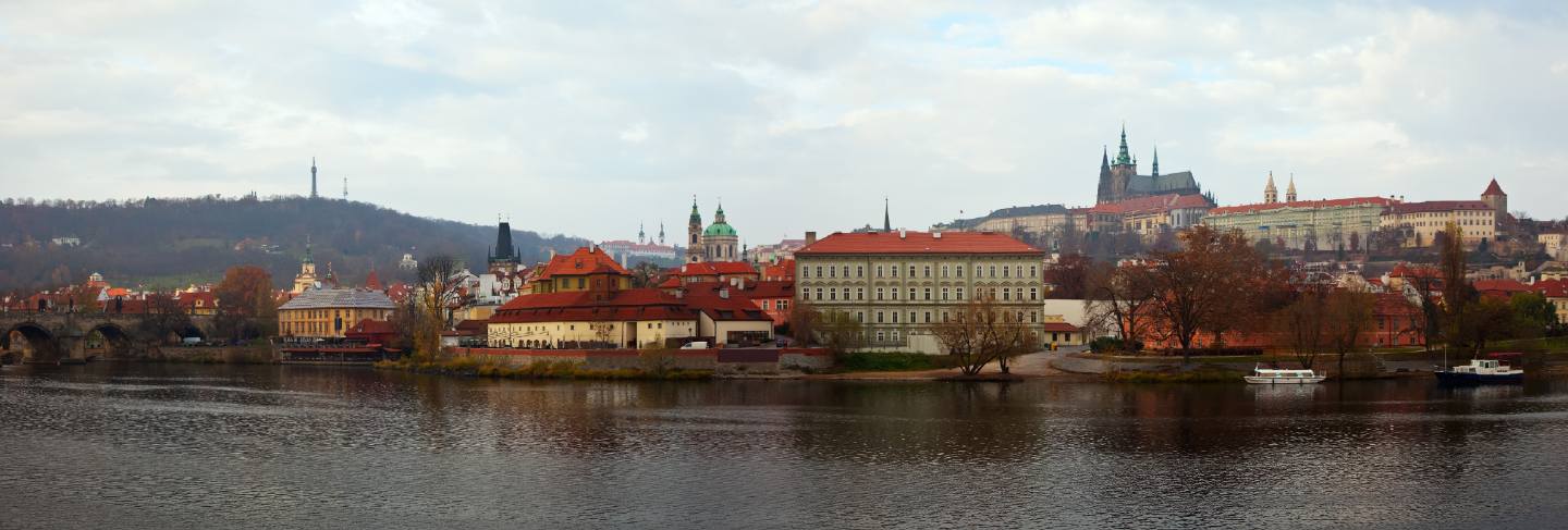 Panorama of prague