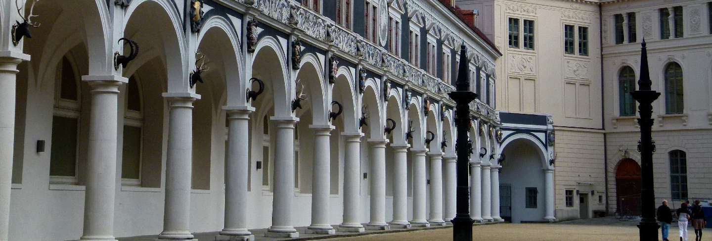 Dresden columns germany landmark tower building