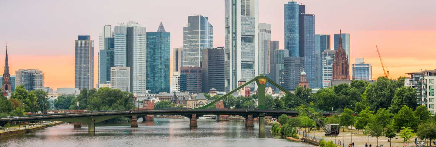 Germany frankfurt skyline