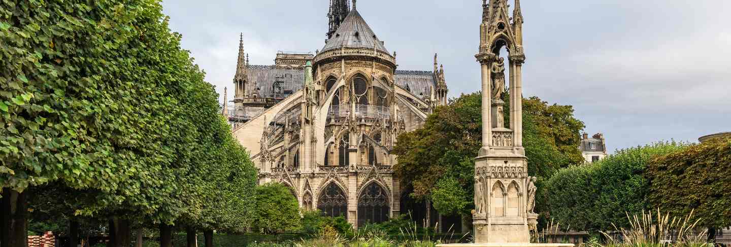 Notre dame de paris cathedral , paris, france