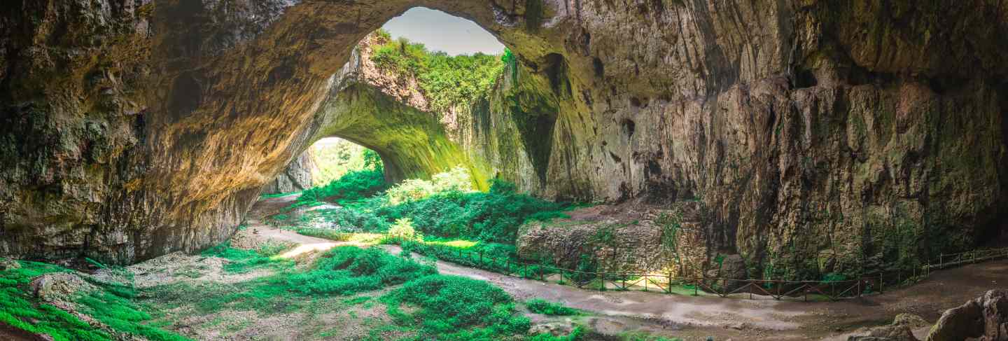 Devetashka cave in bulgaria