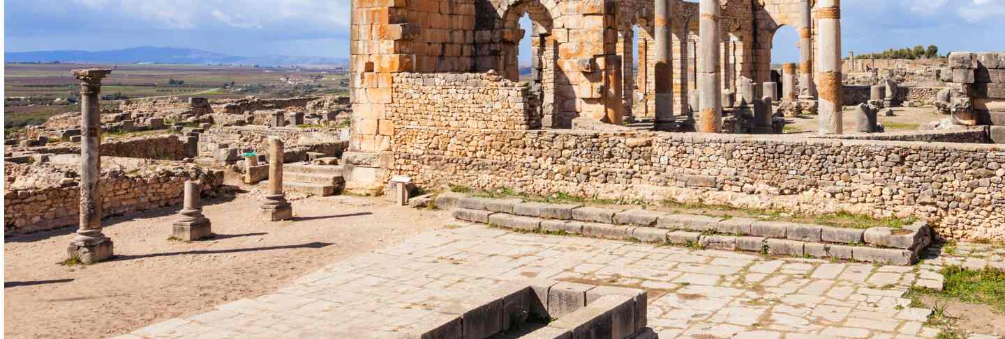 Volubilis in morocco