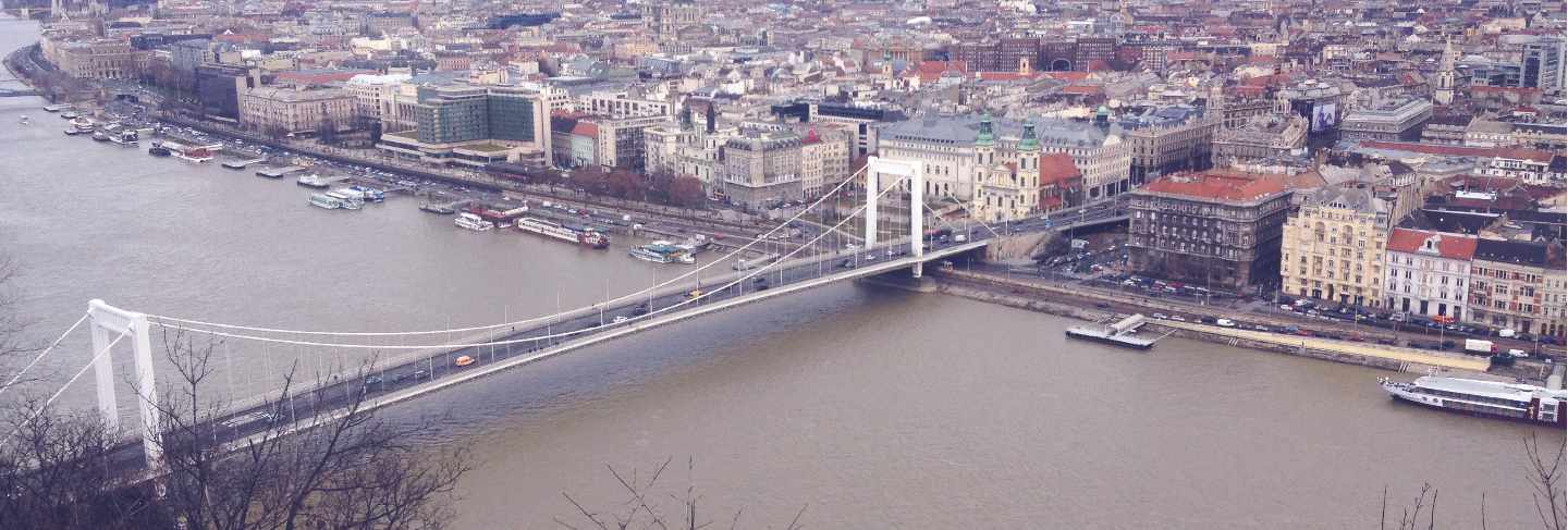 Danube river in budapest