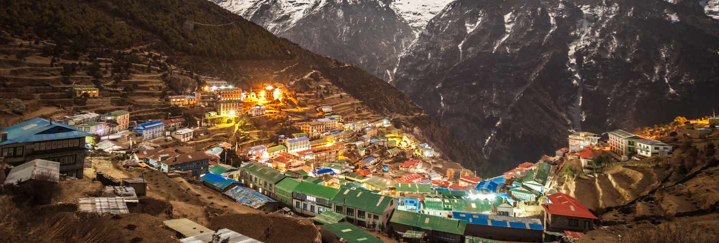 Namche bazaar, nepal