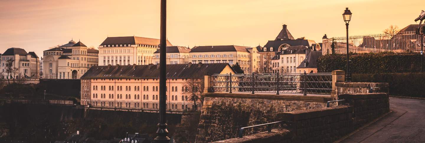 Chemine de la corniche in luxembourg city