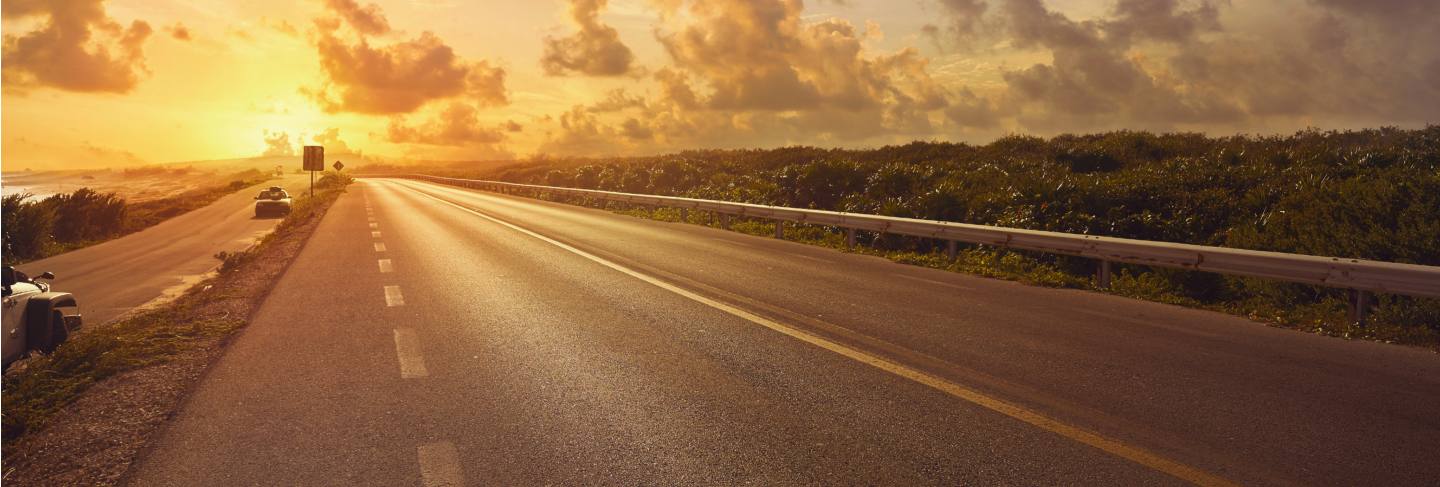 Cozumel island road quintana roo c-1
