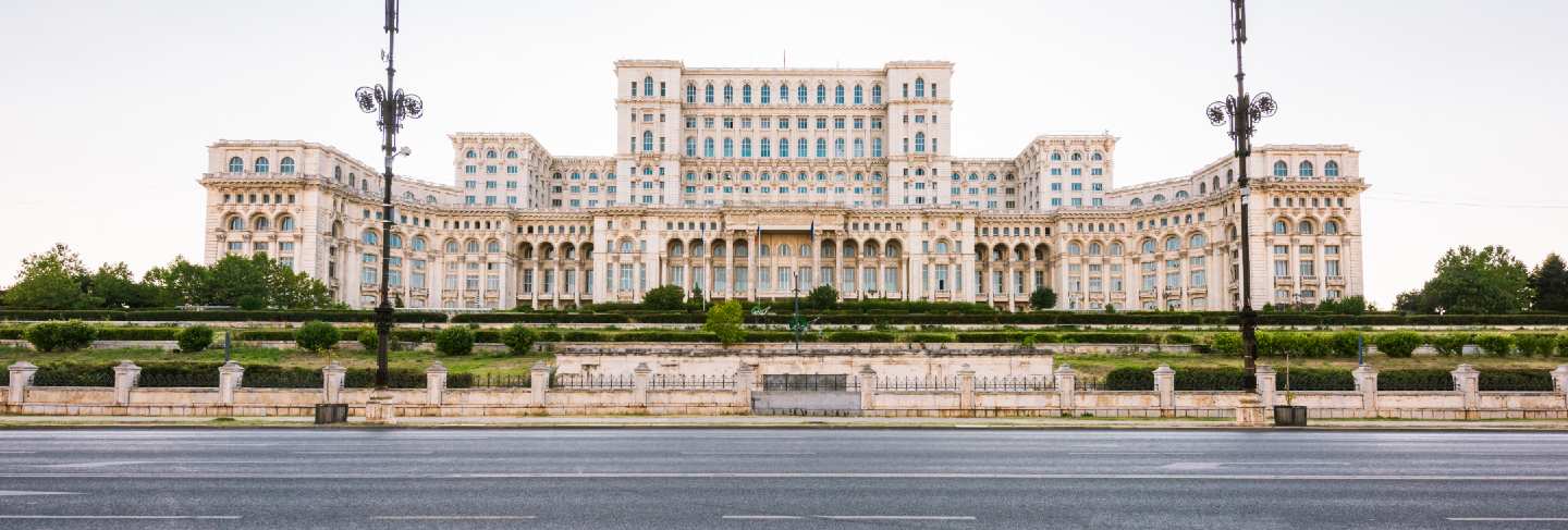 Palace of the parliament in bucharest