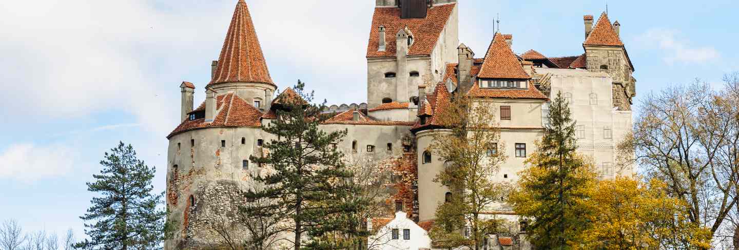 Bran castle, brasov, transylvania romania.