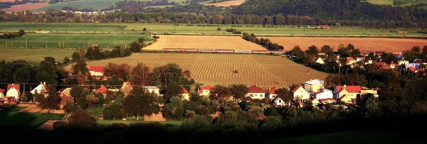 Village landscape nature slovakia scenic