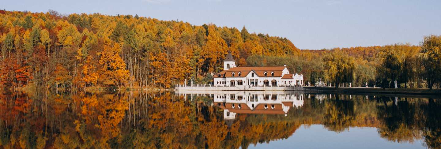 Castle lake view