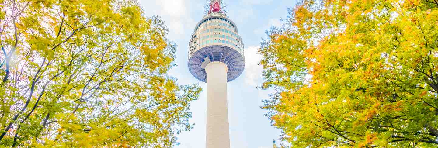 Seoul tower in seoul city